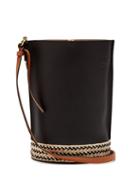 Matchesfashion.com Loewe - Gate Leather Bucket Bag - Womens - Black Multi
