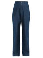 A.p.c. High-rise Wide-leg Jeans