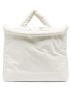 Matchesfashion.com Kassl Editions - Oil Large Padded Cotton-blend Canvas Tote Bag - Mens - White