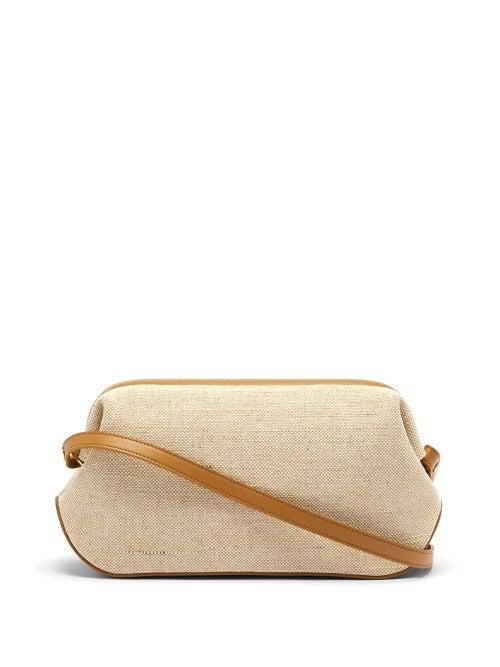 Matchesfashion.com Osoi - Dutch Brot Canvas And Leather Shoulder Bag - Womens - Cream Multi