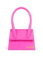 Jacquemus - Chiquito Leather Top-handle Bag - Womens - Pink