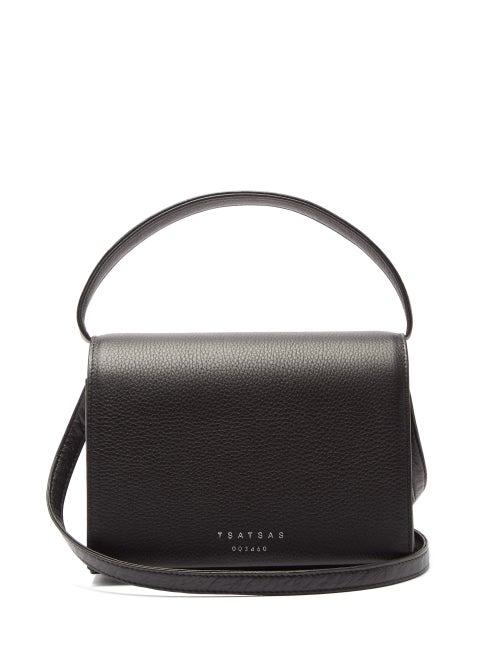 Matchesfashion.com Tsatsas - Malva 4 Grained-leather Bag - Womens - Black