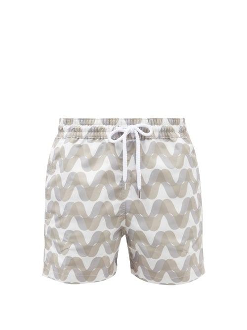 Frescobol Carioca - Sport Copacabana Mirage-print Swim Shorts - Mens - Multi