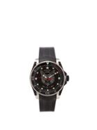 Matchesfashion.com Gucci - Dive Feline Stainless Steel Watch - Mens - Black Silver