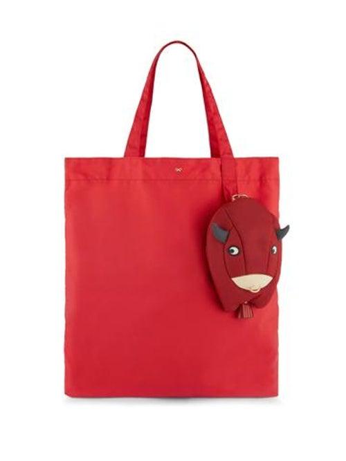 Matchesfashion.com Anya Hindmarch - Chinese New Year Ox Tote Bag - Womens - Red