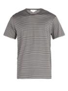 Sunspel Striped Crew Neck Cotton T-shirt