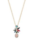 Matchesfashion.com Irene Neuwirth - 18kt Gold, Diamond & Multi Stone Pendant Necklace - Womens - Multi