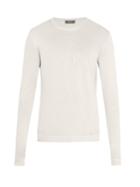Berluti Crew-neck Silk-knit Sweater