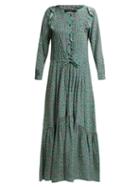 Matchesfashion.com Weekend Max Mara - Agiate Dress - Womens - Green Print