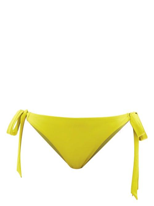 Casa Raki - Cindy Recycled-fibre Jersey Bikini Briefs - Womens - Green