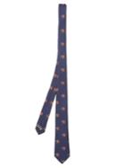 Paul Smith Flower-print Silk-twill Tie