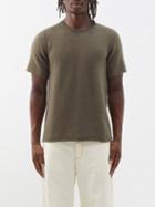Extreme Cashmere - Stretch-cashmere T-shirt - Mens - Dark Green