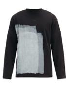 Matchesfashion.com A-cold-wall* - Block-painted Cotton-jersey Sweatshirt - Mens - Black