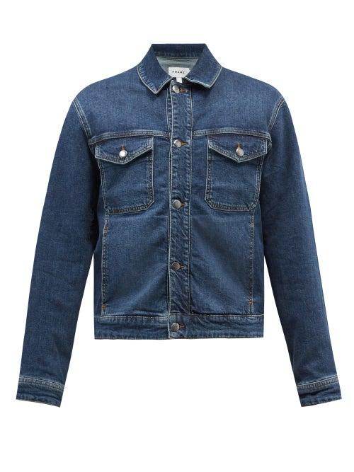 Frame - Weekend Denim Jacket - Mens - Dark Indigo