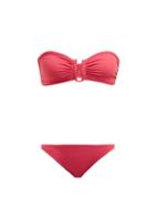 Matchesfashion.com Eres - Show And Fripon Bandeau Bikini Set - Womens - Pink