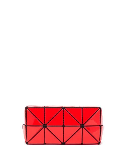 Matchesfashion.com Bao Bao Issey Miyake - Lucent Gloss Rectangular Pouch - Womens - Red
