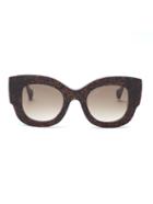 Fendi X Thierry Lasry Abstract-print Sunglasses