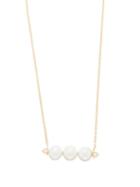 Matchesfashion.com Mizuki - Diamond & Pearl Necklace - Womens - Pearl