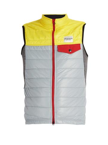 Café Du Cycliste Albertine Quilted Gilet