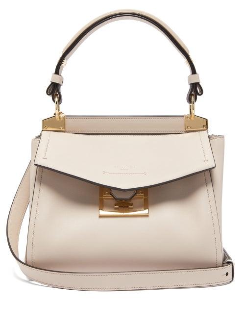Matchesfashion.com Givenchy - Mystic Small Leather Shoulder Bag - Womens - Ivory