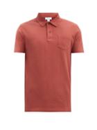 Matchesfashion.com Sunspel - Riviera Cotton-piqu Polo Shirt - Mens - Dark Orange