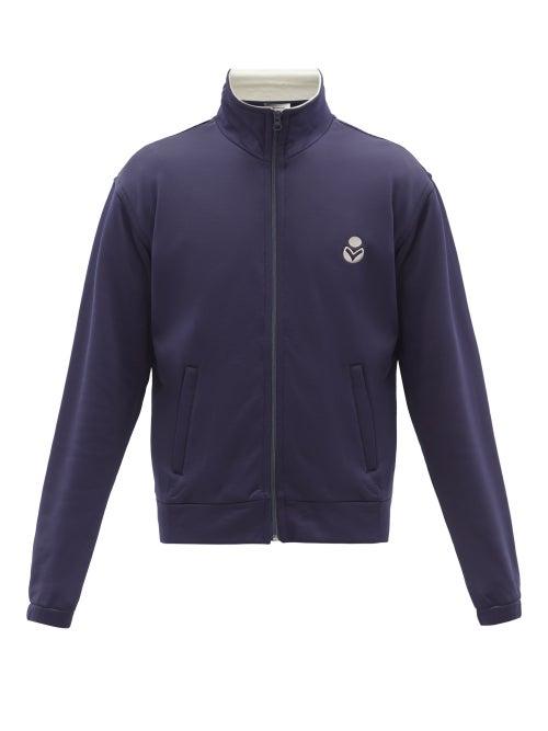 Isabel Marant - Issoper Jersey Track Jacket - Mens - Blue