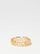 Missoma - Love 18kt Recycled Gold-vermeil Ring - Womens - Yellow Gold