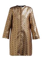 Matchesfashion.com S Max Mara - Cottage Coat - Womens - Gold