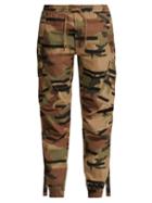 Matchesfashion.com Maharishi - Camouflage Print Cotton Cargo Track Pants - Womens - Camouflage