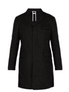 Matchesfashion.com Thom Browne - Wool Chesterfield Coat - Mens - Dark Grey