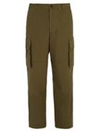 Matchesfashion.com Ami - Straight Leg Cargo Trousers - Mens - Green
