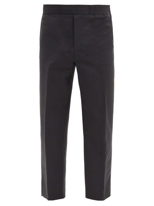 Mens Rtw Acne Studios - Pismo Wool-blend Trousers - Mens - Black
