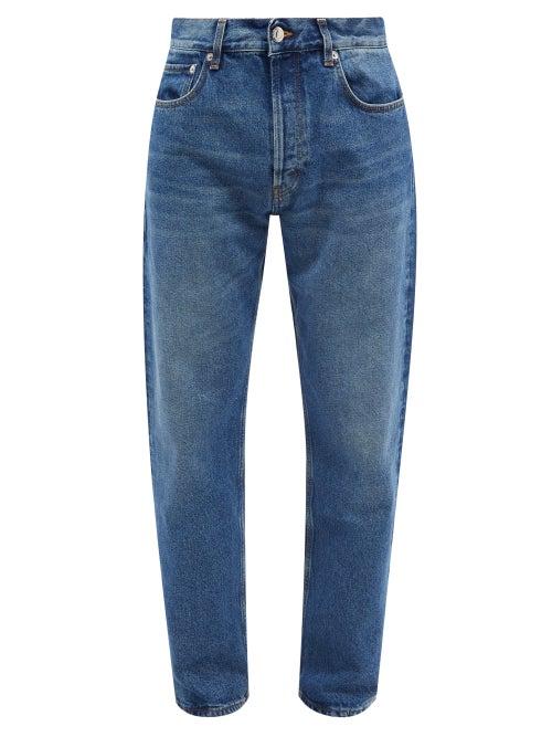 Sfr - Straight-leg Jeans - Mens - Blue