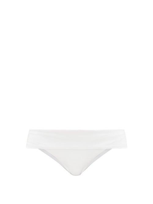 Matchesfashion.com Casa Raki - Paula Low-rise Bikini Briefs - Womens - White