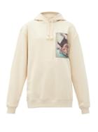 Matchesfashion.com Acne Studios - Dog-print Cotton-jersey Hooded Sweatshirt - Womens - Ivory