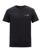 A.p.c. - Item Logo-print Cotton-jersey T-shirt - Mens - Black