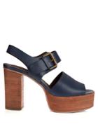 See By Chloé Leather Platform Sandals