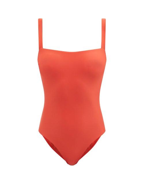 Ladies Beachwear Matteau - The Square Swimsuit - Womens - Red