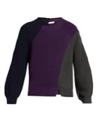J.w.anderson Ribbed-knit Wool Sweater