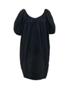 Matchesfashion.com Mara Hoffman - Odine Tie-back Cotton Dress - Womens - Black