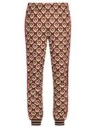 Matchesfashion.com Gucci - Geometric Gg Jersey Track Pants - Mens - Multi