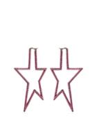 Matchesfashion.com Lynn Ban - Sapphire & Rhodium Plated Earrings - Womens - Pink