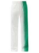 Casablanca - Expo Striped Jersey Track Pants - Mens - Green White