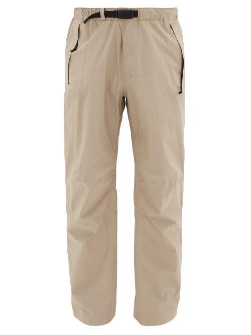 Matchesfashion.com Snow Peak - Wanderlust Waterproof-ripstop Technical Trousers - Mens - Beige