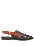 Colville Mesh Slingback Loafers