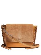 Isabel Marant Asli Suede And Leather Cross-body Bag
