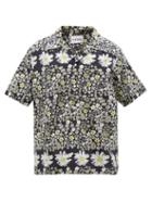 Noma T.d - Short-sleeved Floral-print Shirt - Mens - Black Multi