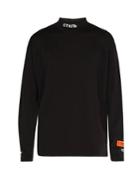 Heron Preston -embroidered High-neck Long-sleeved T-shirt