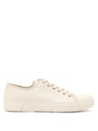 Matchesfashion.com Both - Raised Sole Low Top Canvas Trainers - Mens - White