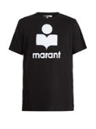 Isabel Marant Karman Logo-appliqu Linen T-shirt